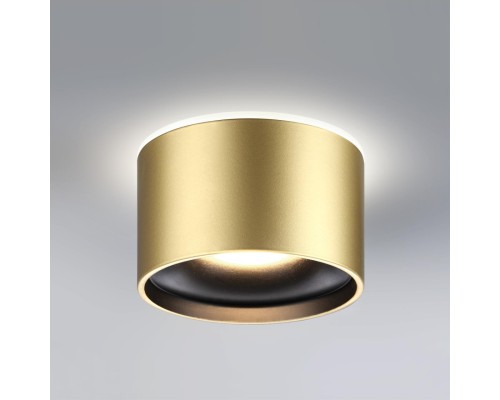 358963 SPOT NT22 бронза св. Светильник встраиваемый с переключ. цв. температуры IP20 LED 3000К\4000К\6000К 12W вниз + 3W вверх 110-265V GIRO