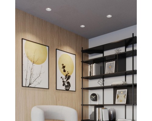 359851 WIR NT25 506 белый Светильник встраиваемый с переключателем цв. температуры IP20 LED 12W 220-240V 2700К\3200К\4000К NOVA