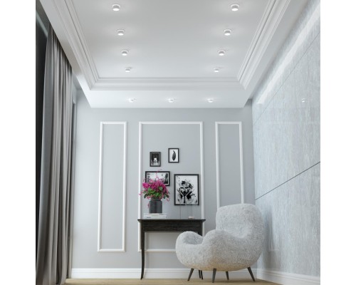 370716 SPOT NT21 208 белый Светильник встраиваемый IP20 GU10 9W 235V LIRIO