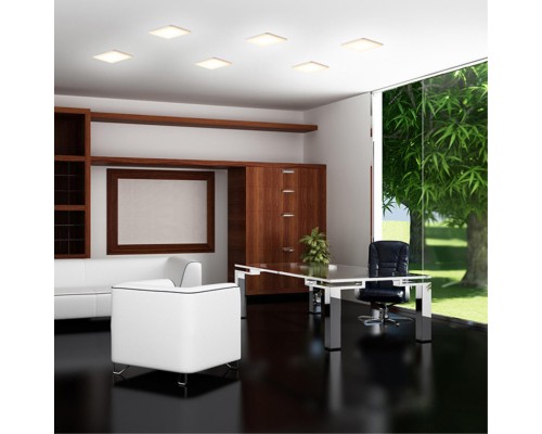 Встраиваемый светильник Novotech 358149 Moon белый LED 18 Вт 3000K