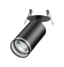 370881 SPOT NT22 239 черный Cветильник встраиваемый IP20 GU10 9W 220V ULAR