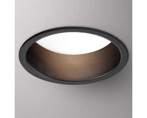 359237 SPOT NT23 282 черный Светильник встраиваемый светодиодный IP20 LED 12W 220V 840Лм 3000К TRAN
