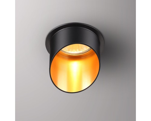 Встраиваемый светильник Novotech 370435 Butt черный GU10 50 Вт