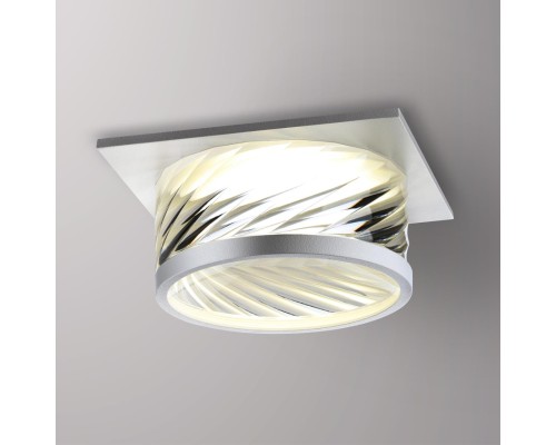 370921 SPOT NT22 белый Светильник встраиваемый IP20 GU10 9W 220V GEM