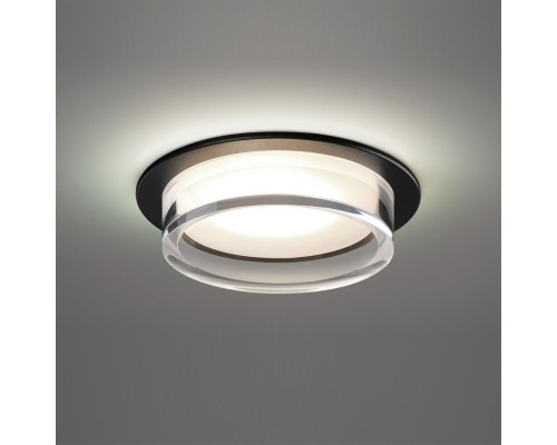 371026 WIR NT25 570 черный Светильник встраиваемый IP20 GX53 12Вт 220-240V GEM