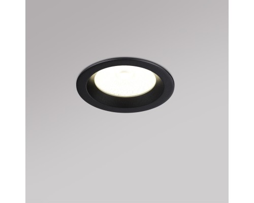 359841 WIR NT25 502 черный Светильник встраиваемый с переключателем цв. температуры и угла рассеивания IP44 LED 10W 220-240V 2700К\3200К\4000К RAYN