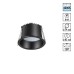 358898 SPOT NT22 черный Светильник встраиваемый светодиодный IP20 LED 4000К 6W 220V TRAN