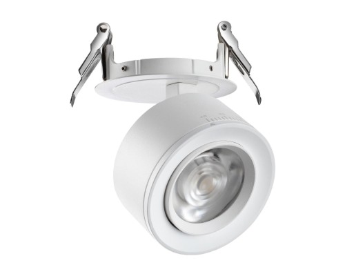 358945 SPOT NT22 белый Светильник встраиваемый светодиодный IP20 LED 4000К 18W 220V EDDY