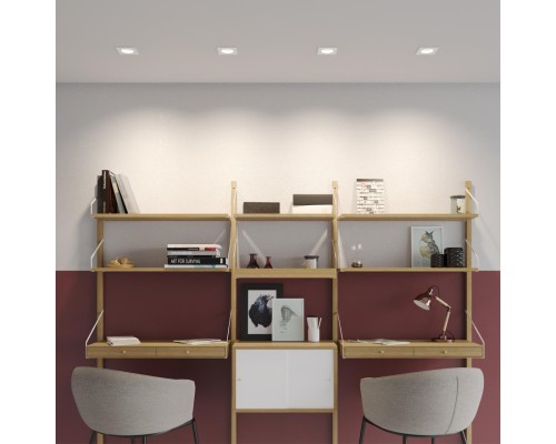 371001 WIR NT25 000 белый Светильник встраиваемый IP20 GU10 50W 220-240V MORUS