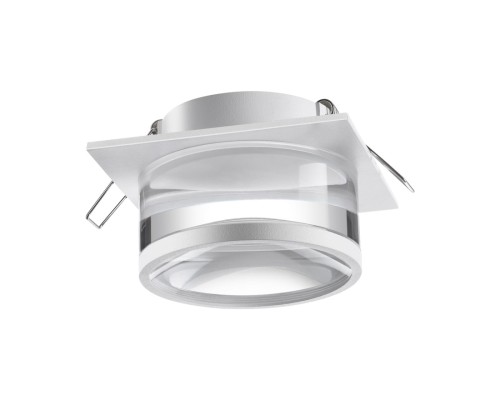 370917 SPOT NT22 белый Светильник встраиваемый IP20 GU10 9W 220V GEM