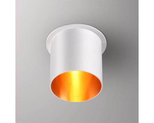 Встраиваемый светильник Novotech 370434 Butt белый GU10 50 Вт