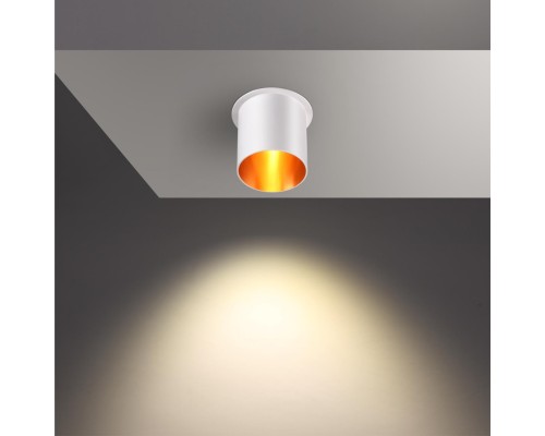 Встраиваемый светильник Novotech 370434 Butt белый GU10 50 Вт