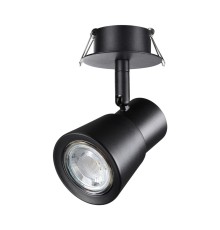 370930 SPOT NT22 черный Светильник встраиваемый IP20 GU10 50W 220V MOLO