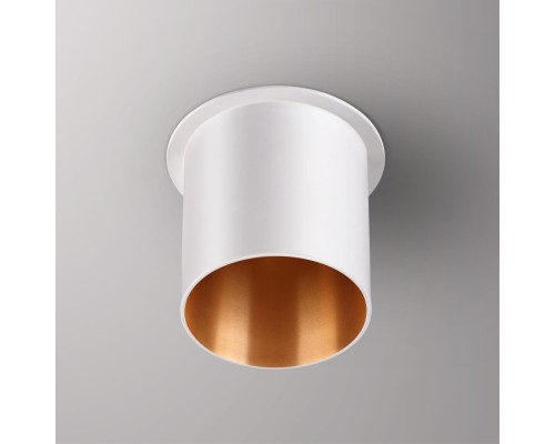 Встраиваемый светильник Novotech 370434 Butt белый GU10 50 Вт