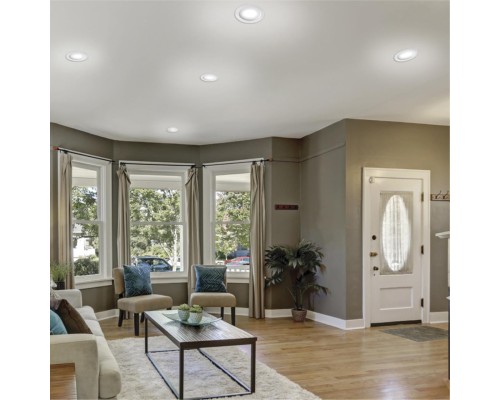 Светильник встраиваемый светодиодный Novotech 358028 Luna белый LED 7 Вт 4100K