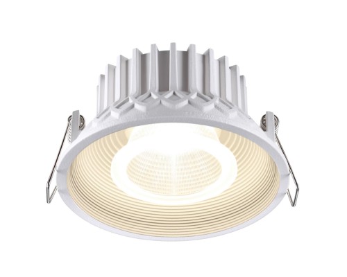 358789 SPOT NT21 202 белый Светильник встраиваемый светодиодный IP20 LED 15W 4000K 1600Лм 110-265V BIND