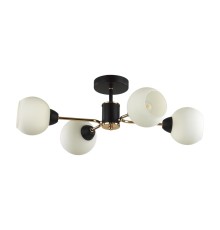 5646/4C COMFI LN23  черный, золотой Люстра потолочная E27 4*60W 220V KODI