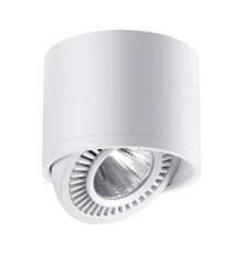 358813 OVER NT21 151 белый Светильник накладной светодиодный IP20 LED 18W 1600Лм 4000K 220V GESSO