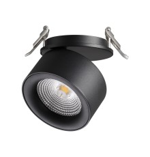 358783 SPOT NT21 199 черный Светильник встраиваемый светодиодный IP20 LED 25W 4000K 2200Лм 100-265V GRODA
