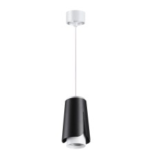 370826 OVER NT22 черный Светильник накладной, провод 2м IP20 GU10 9W 220V TULIP