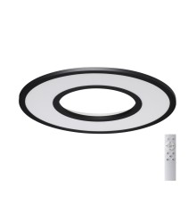 7717/42L MITRA LED SN 58 Светильник металл/акрил/белый/черный LED 42Вт 3000-6500К D485 IP20 пульт ДУ ALTAIR