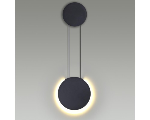 5636/12WL LEDIO LN23 040 чёрный Бра LED 12W 3000K 370Лм 220V ARDA