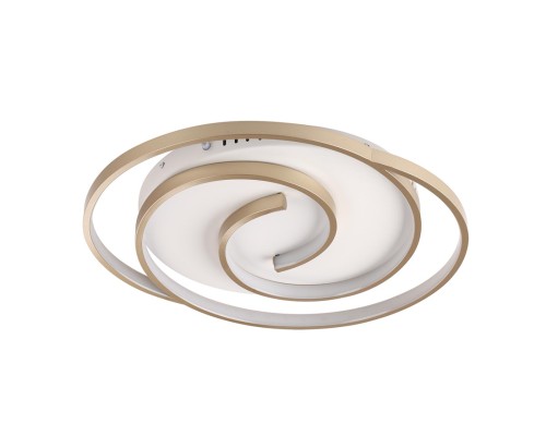 8020/75CL LEDIO LN25 шампань/белый металл/акрилл Потолочный светильник LED 75W 220V 3000-6000K TWIST