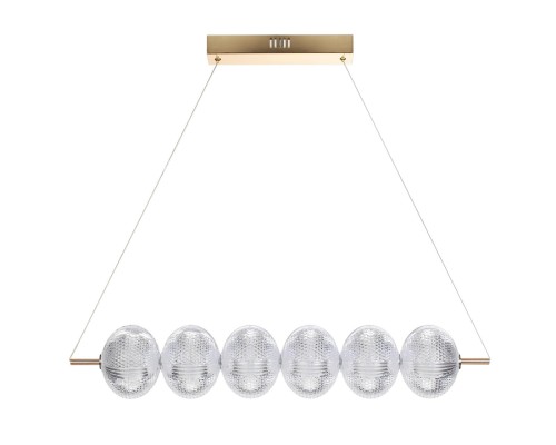 6577/36L LEDIO LN24 золото/прозрачный/металл/пластик Светильник подвесной LED 36W 220V CAPRICE