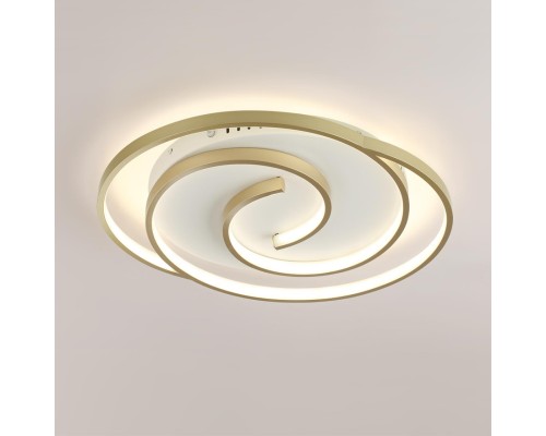 8020/75CL LEDIO LN25 шампань/белый металл/акрилл Потолочный светильник LED 75W 220V 3000-6000K TWIST