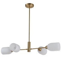 6512/4C MODERNI LN23 115 латунь Люстра потолочная E14 4*40W 220V MONROE