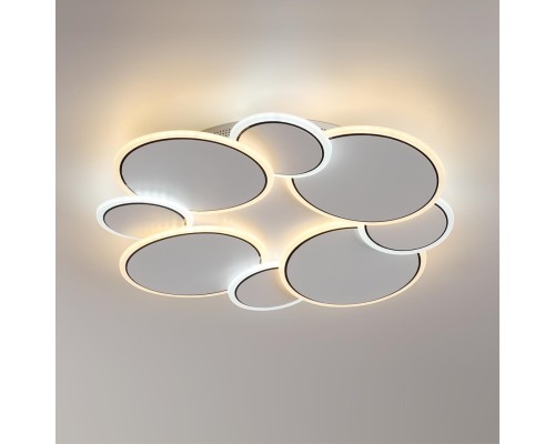 8011/80CL LEDIO LN25 белый, хром/белый металл/акрилл Потолочный светильник LED 80W 220V 3000-6000K BRIDGE