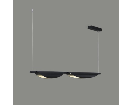 6548/16L LEDIO LN23 026 чёрный Светильник подвесной LED 16W 4000K 350Лм 220V JOEL