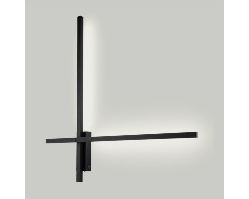 6546/28WL LEDIO LN23 023 чёрный Светильник настенный LED 28W 4000K 1040Лм 220V CLARK