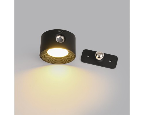 6540/3WL LEDIO LN23 024 черный Бра LED 3W 4000K 240Лм 220V YUMA