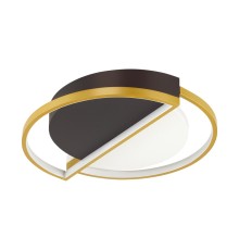 5239/64CL LEDIO LN23 белый, черный, матовое золото Люстра потолочная диммир. с ДУ LED 64W 4226Лм 220V TARO