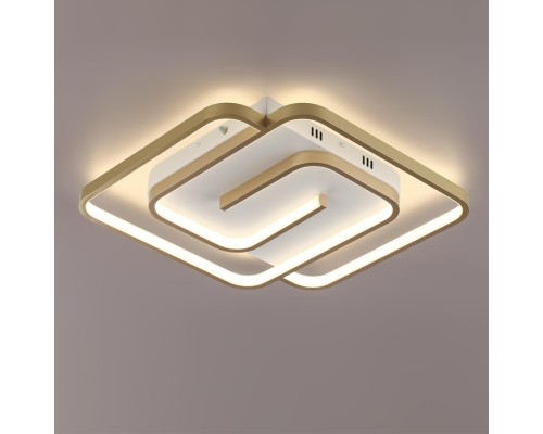 8019/75CL LEDIO LN25 шампань/белый металл/акрилл Потолочный светильник LED 75W 220V 3000-6000K TWIST