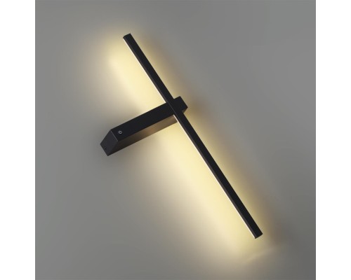 5694/6WL LEDIO LN23 051 чёрный Настенный светильник LED 6W 3000K 450Лм 220V BLAKE