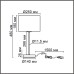 8250/1T MODERNI LN25 000  никель/бежевый, металл/текстиль Настольная лампа Е27 60W 220V NIKKI