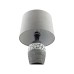 8118/1T COMFI LN25 000 серый, керамика/текстиль Настольная лампа E27 1*60W 220V AVALONA