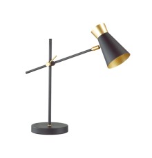 Настольная лампа Lumion 3790/1T Liam матовый черный, золотой E14 1*40 Вт