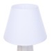 8211/1T CLASSI LN25 белый жемчужный/белый, керамика/текстиль Настольная лампа Е27 1*60W 220V SINNA