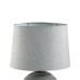 8119/1T COMFI LN25 000 серый, керамика/текстиль Настольная лампа E27 1*60W 220V AVALONA