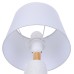 8210/1T MODERNI LN25 белый, керамика/текстиль Настольная лампа Е27 1*60W 220V VISIONA