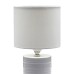 8144/1T MODERNI LN25 000 белый, керамика/текстиль Настольная лампа Е27 1*60W 220V TUALA