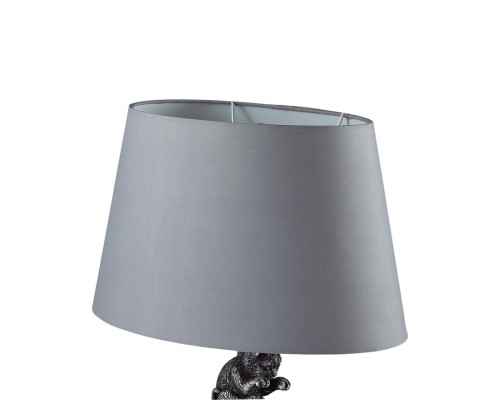 8128/1T MODERNI LN25 000 серый, керамика/текстиль Настольная лампа E27 1*60W 220V CATTY