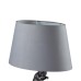 8128/1T MODERNI LN25 000 серый, керамика/текстиль Настольная лампа E27 1*60W 220V CATTY