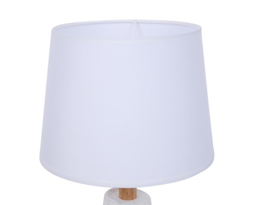 8210/1T MODERNI LN25 белый, керамика/текстиль Настольная лампа Е27 1*60W 220V VISIONA