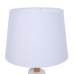 8210/1T MODERNI LN25 белый, керамика/текстиль Настольная лампа Е27 1*60W 220V VISIONA