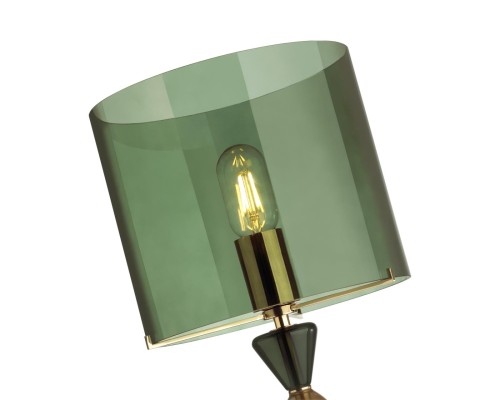 4889/1S STANDING ODL_EX22 21 зеленый/стекло Абажур для высокой лампы TOWER