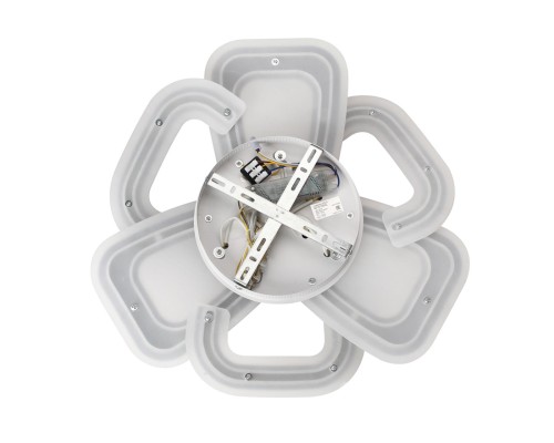 8015/160CL LEDIO LN25 белый, хром/белый металл/акрилл Потолочный светильник LED 160W 220V 3000-6000K JAZZ